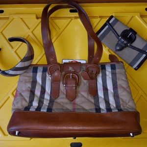 Burberry quilted set